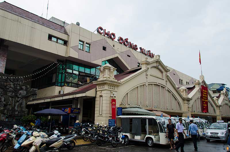173 - Vietnam - Hanoi - mercado de Dong Xuan